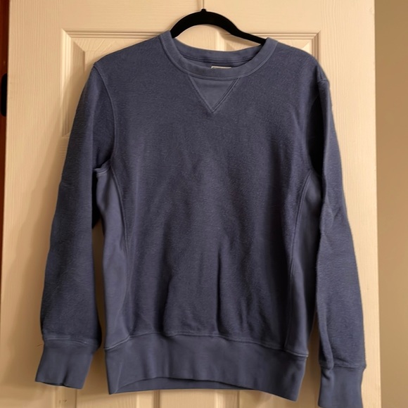 J Crew French terry crew neck sweatshirt (Men’s Small)